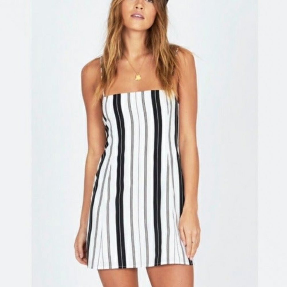 Amuse Society - Striped Mini Dress - Medium